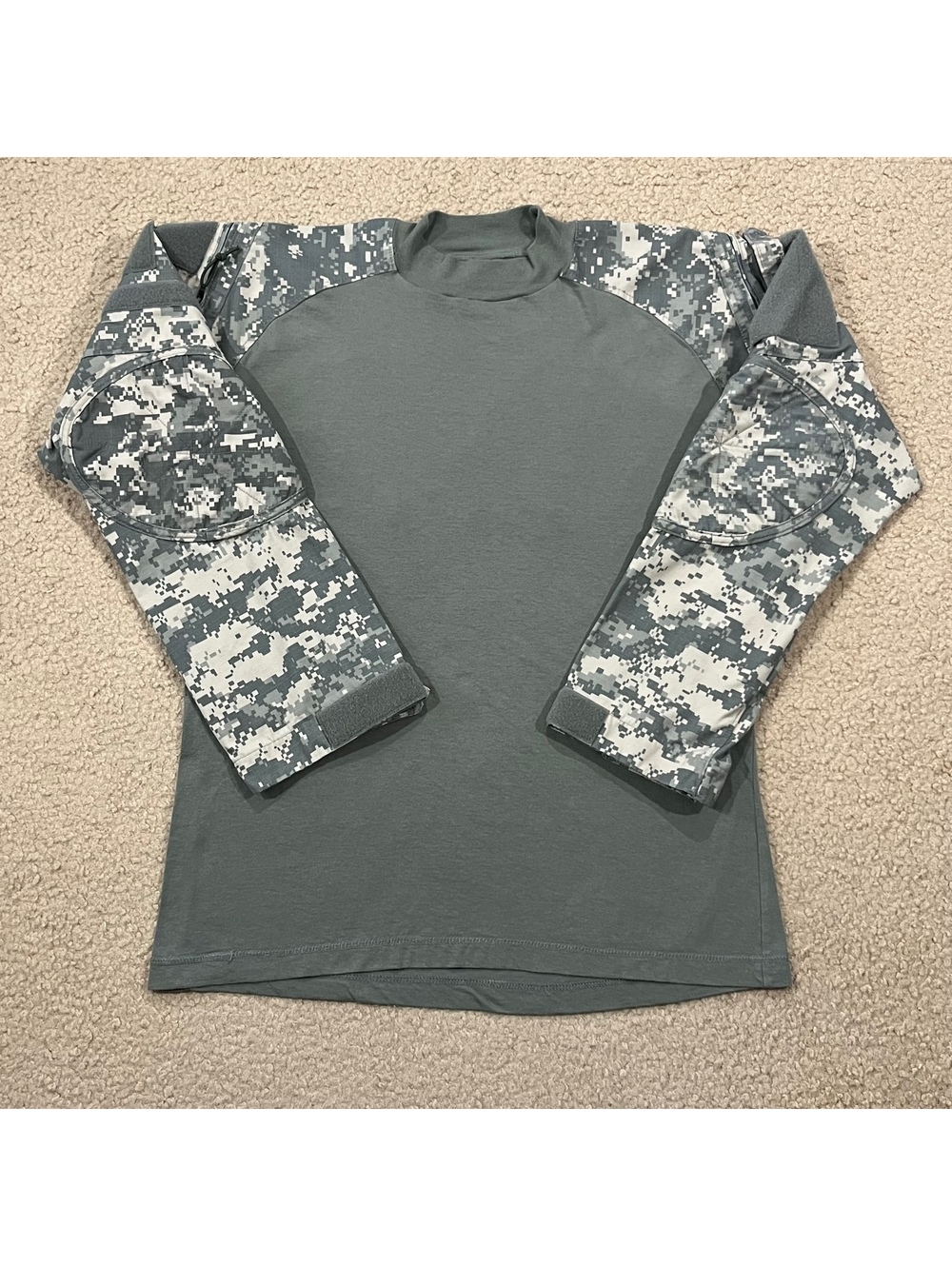 Tru Spec Cordura Combat Shirt Green Digital Camo Size Large